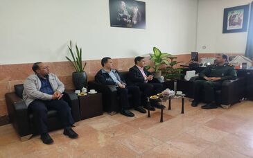 دیدار مدیر عامل شرکت آلومینای ایران با مسئولین شهرستان جاجرم