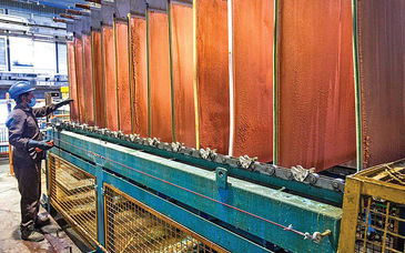 تقاضای نوین،‌فلز سرخ را گران کرد/تب مس در بازار جهانی