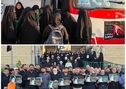 مسئولیت اجتماعی در میدان عمل؛ همراهی فولاد غدیر نی‌ریز با مردم در آیین وداع با رهبر شهید