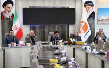 بازدید و برگزاری جلسه کارگروه توسعه هواشناسی استان خراسان شمالی در شرکت آلومینای ایران