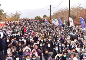 پایان رویداد شکرانه‌ی انار در روستای سرو علیا عقدای اردکان