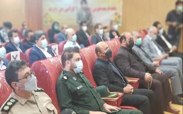 تقدیر از مدیرعامل فولاد اکسین خوزستان در آئین بزرگداشت روز آتش نشان و شهید علی لندی