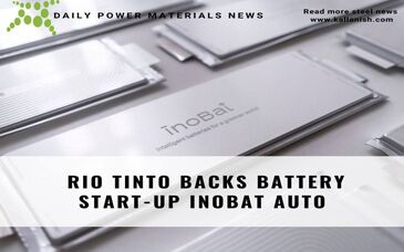 ریوتینتو از استارت آپ باتری InoBat Auto حمایت می کند