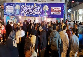 توجه جدی به مباحث فرهنگی و مذهبی در کنار تولید؛حضور پررنگ شرکت فولاد اکسین خوزستان در برگزاری جشن نیمه شعبان در اهواز
