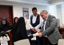 تجلیل مدیرعامل شرکت متمم از آثار برتر جشنواره نقاشی ایران زیبای من
