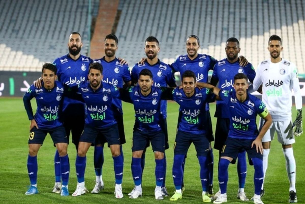 ترکیب رسمی استقلال مقابل فجرسپاسی جمعه 14 آبان