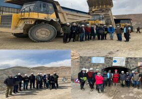 ایمپاسکو در مسیر توسعه گردشگری در حوزه معادن و میزبانی از اولین گروه گردشگری معدنی و ژئوتوریسم