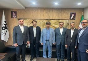 مراسم معارفه مدیرعامل جدید شرکت فرآوری معدنی اپال کانی پارس  با حضور مدیرعامل فولاد مبارکه