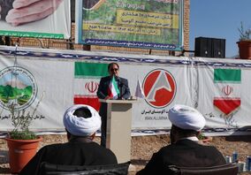 صنعت آلومینای جاجرم پیشگام اجرای طرح کاشت درخت در استان شد