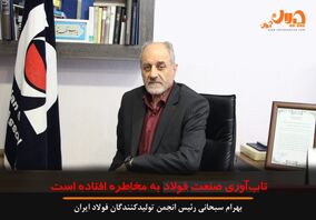 تاب آوری صنعت فولاد به مخاطره افتاده است
