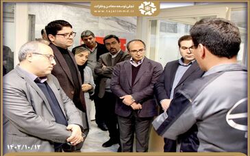 بازدید اعضای هیات مدیره شرکت تجلی از مرکز پژوهش های صنعتی و معدنی فکور