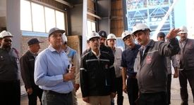 بازدید دکتر رسولیان از شرکت صنعتی و معدنی اپال پارسیان سنگان