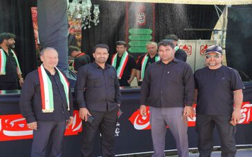 گزارش تصویری موکب فولاد سنگان