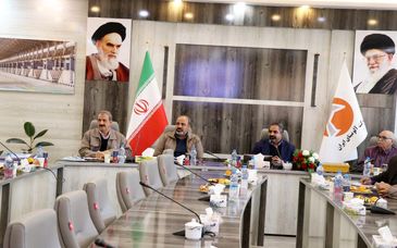 جلسه جمع‌بندی نحوه اجرایی نمودن پروژه سینترینگ شرکت آلومینای ایران