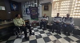 تجلیل فولاد سنگان از مدافعان امنیت: دیدار صمیمی با فرماندهی انتظامی شهرستان خواف