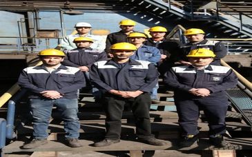 خط بخار اختصاصی کوره بلند یک ذوب آهن اصفهان احداث شد