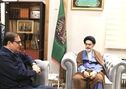 تقدیر رئیس ستاد توسعه و بازسازی عتبات عالیات خوزستان از شرکت فولاد خوزستان 