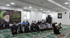 گزارش مراسم یادبود رهبر عظیم‌الشأن شهید ایران در شرکت پارس فولاد سبزوار
