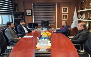 دیدار عضو کمیسون انرژی مجلس با مدیرعامل شرکت فولاد اکسین خوزستان