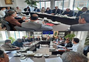 جلسه مدیرعامل ایمپاسکو با رئیس سازمان صمت خراسان رضوی