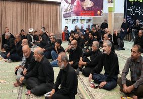 گرامیداشت سالگرد سردار شهید ذبیح‌الله عاصی‌زاده در شب تاسوعا در اردکان