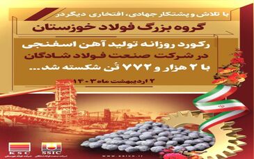  پاسخ قاطع به تحریم‌های ظالمانه دشمنان ایران عزیز؛ اعتماد به فرزندان این آب و خاک و در پی آن تکیه بر توان تولید داخل کشور است