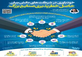 فولادینفو: خودباوری در شرکت‌های دانش بنیان، حاصل خطرپذیری صنایع بزرگ