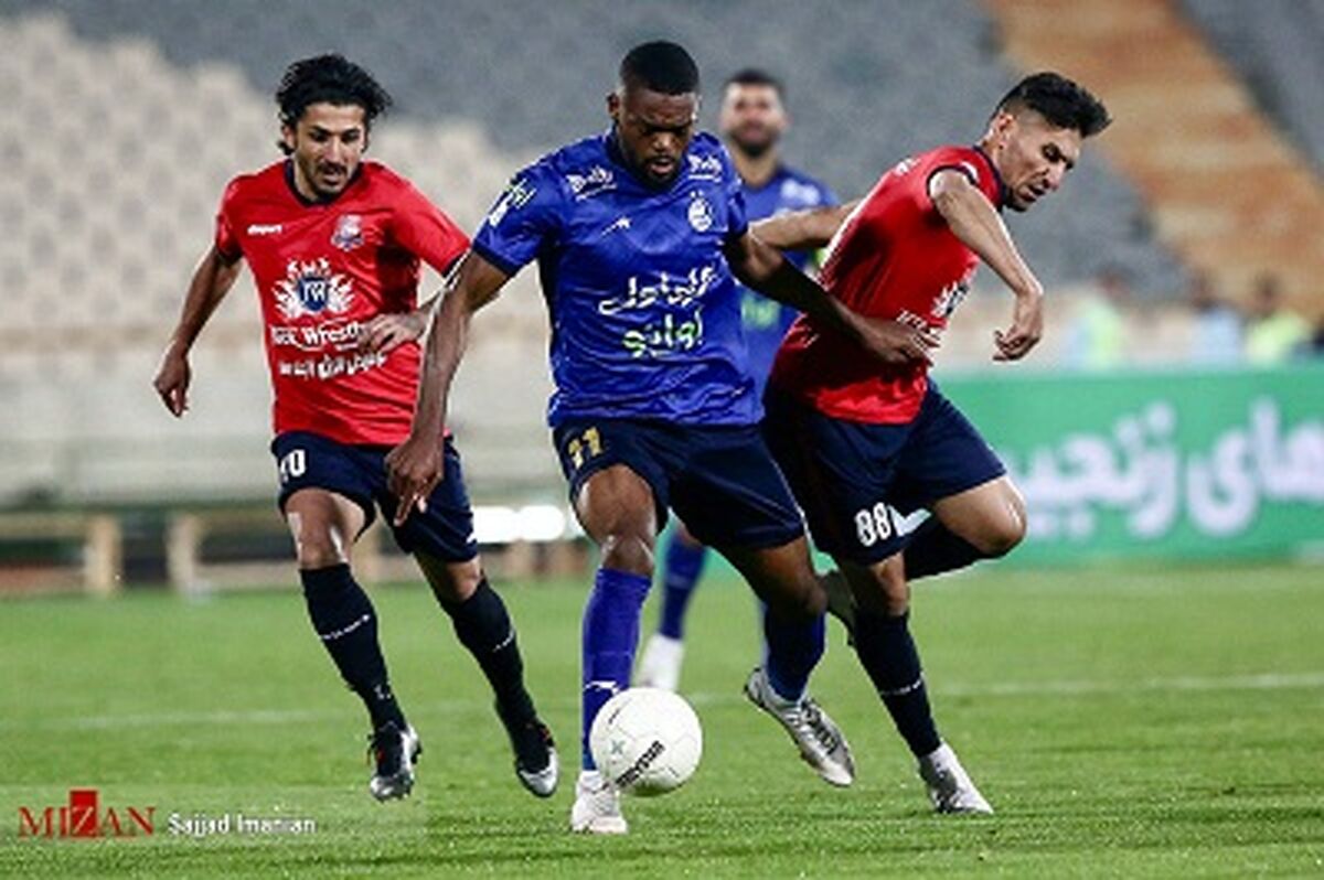  خط حمله استقلال برای بازی با پرسپولیس مشخص شد