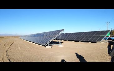 ساخت نیروگاه خورشیدی ۴۰ مگاواتی در یزد کلید خورد
