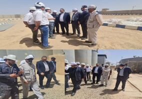 بازدید مدیرعامل شرکت تهیه و تولید مواد معدنی ایران از معدن و کارخانه طلای هیرد