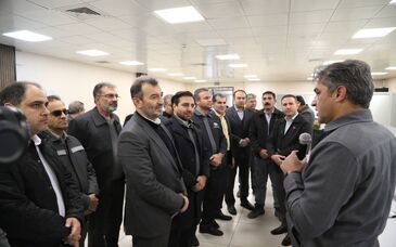 بازدید دکتر مسعود سمیعی نژاد، رئیس هیات عامل ایمیدرو و هیات همراه از شرکت گهر انرژی سیرجان، طرح احداث تولید ورق گرم پیوسته شرکت توسعه آهن و فولاد گل گهر و نیز معادن یک و سه گل گهر