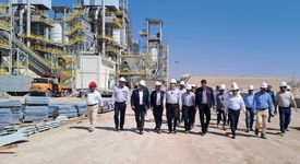 بازدید مدیرعامل شرکت ملی مس از طرح‌های توسعه‌ای مجتمع شهربابک