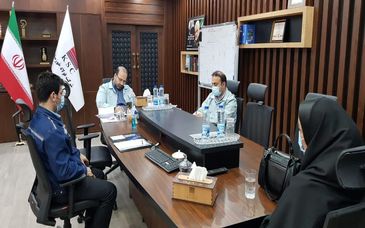 دیدار مدیرعامل با کارکنان شرکت فولاد خوزستان