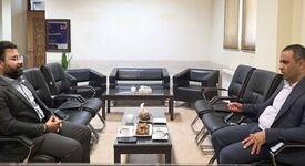 دیدار مدیر مجتمع پتاس با فرمانداری خوروبیابانک