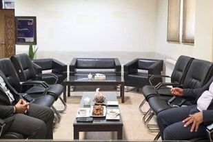 دیدار مدیر مجتمع پتاس با فرمانداری خوروبیابانک