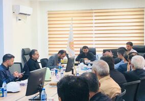 نشست مدیرعامل شرکت ملی صنایع مس ایران با پیمانکار و مشاور پروژه احداث کارخانه اسید فسفوریک و واحدهای جنبی