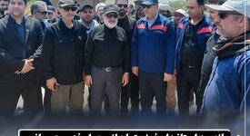 بازدید استاندار خوزستان از محل خدمت‌رسانی شرکت فولاد اکسین خوزستان به زائران اربعین حسینی