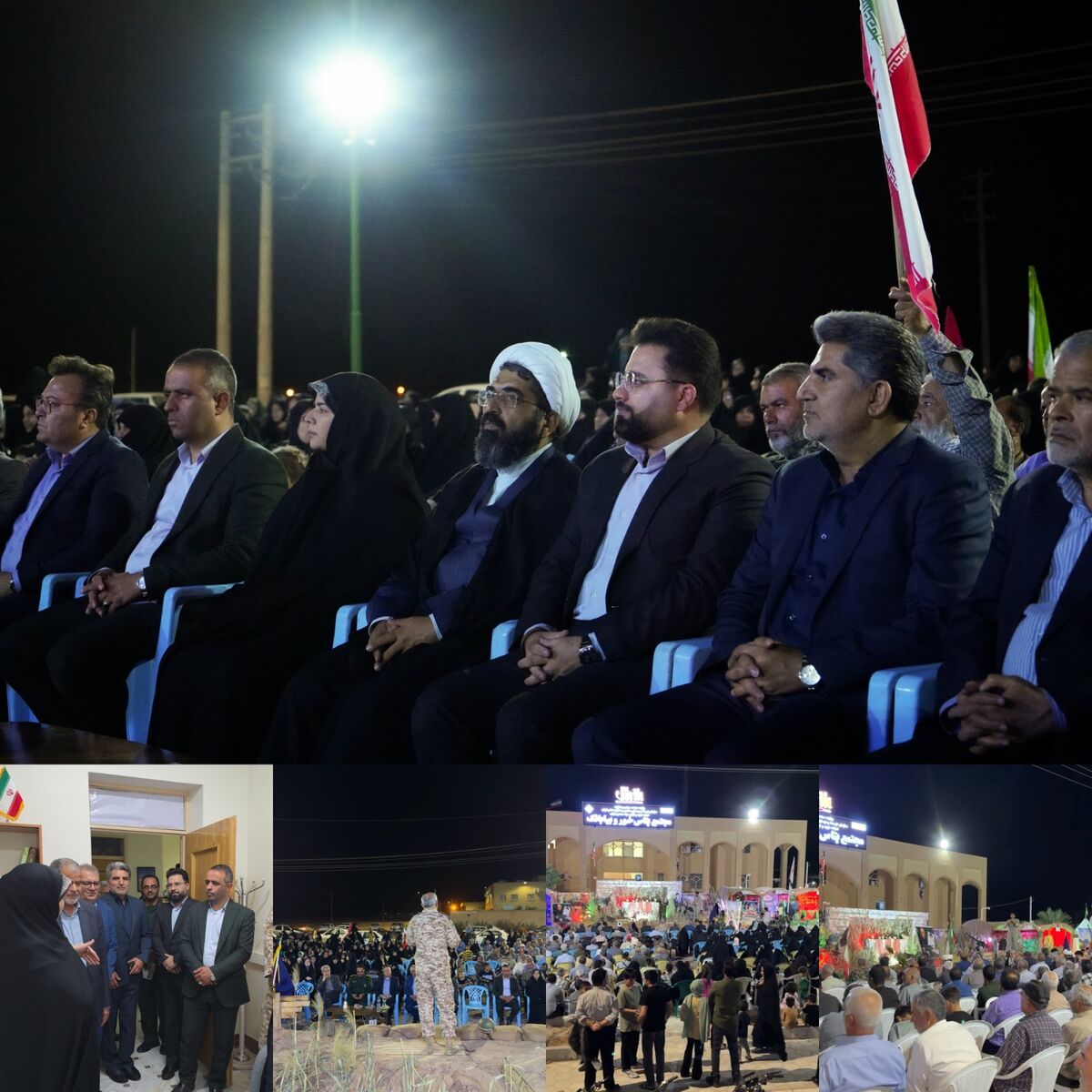 پایگاه مقاومت بسیج شهید امام خامنه‌ای (قدس‌سره) مجتمع پتاس خوروبیابانک افتتاح شد

