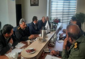 عیادت مدیرعامل معدن زغال سنگ طبس از مصدومان جغتایی حادثه انفجار