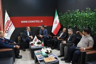 تصاویری از حضور شرکت فولاد اکسین خوزستان در نمایشگاه دستاوردهای دولت ۱۴۰۵ اهواز