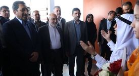 وزیر صمت دقایقی پیش وارد فرودگاه بین‌المللی شهید حاج قاسم سلیمانی اهواز شد