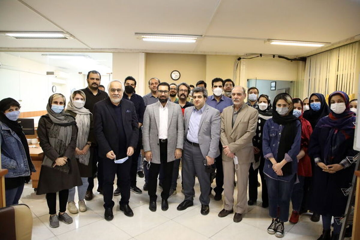 بازدید مدیرکل روابط عمومی ایمیدرو از موسسه مطبوعاتی صمت