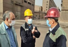 در ادامه بازدیدهای مستمر سرپرست مدیریت عامل ذوب آهن اصفهان از خط تولید صورت گرفت:تامین پایدار مواد اولیه وایجاد