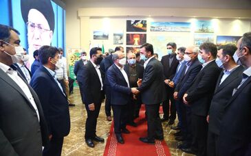 گزارش تصویری دیدار نوروزی وجیه اله جعفری با فعالان معدن و صنایع معدنی
